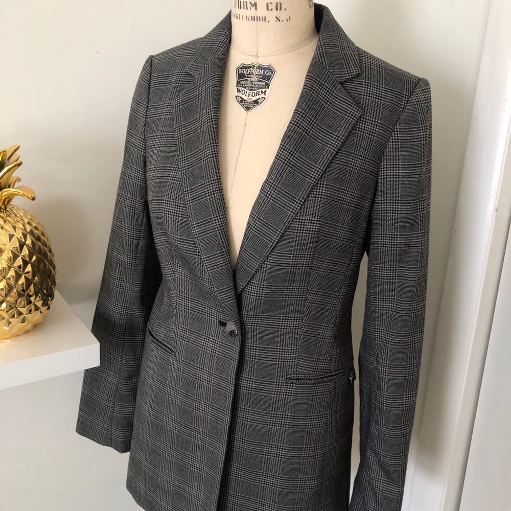 Plaid Blazer